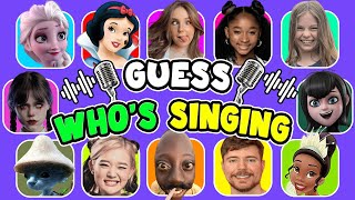 GUESS MEME & WHO'S SINGING 🎤🎵 🔥| Lay Lay, King Ferran, Salish Matter, Elsa, MrBeast, Gega, Tenge
