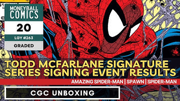 CGC Signature Series Unboxing | Todd McFarlane