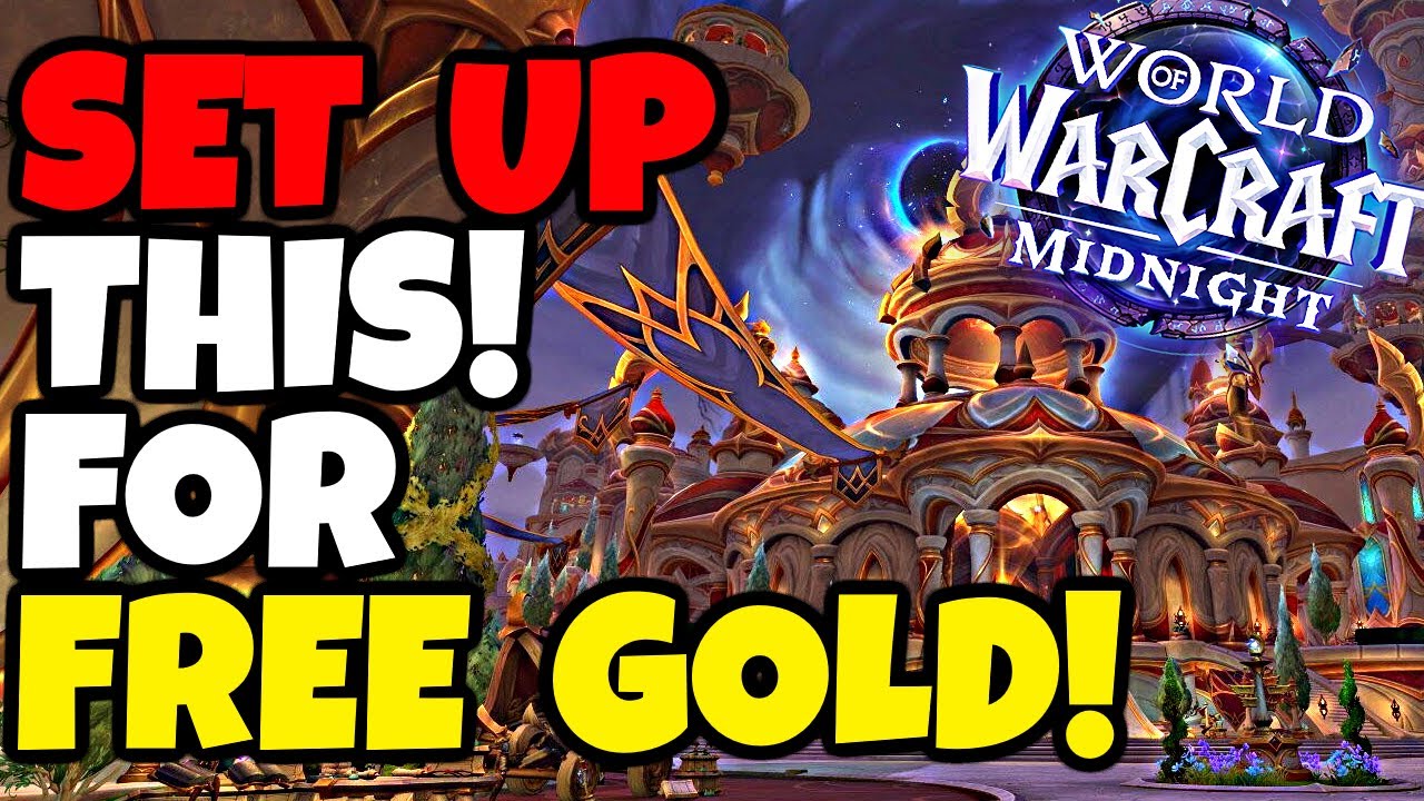 PRINT Gold For FREE in 10 Minutes With Tailoring - Midnight Goldmaking