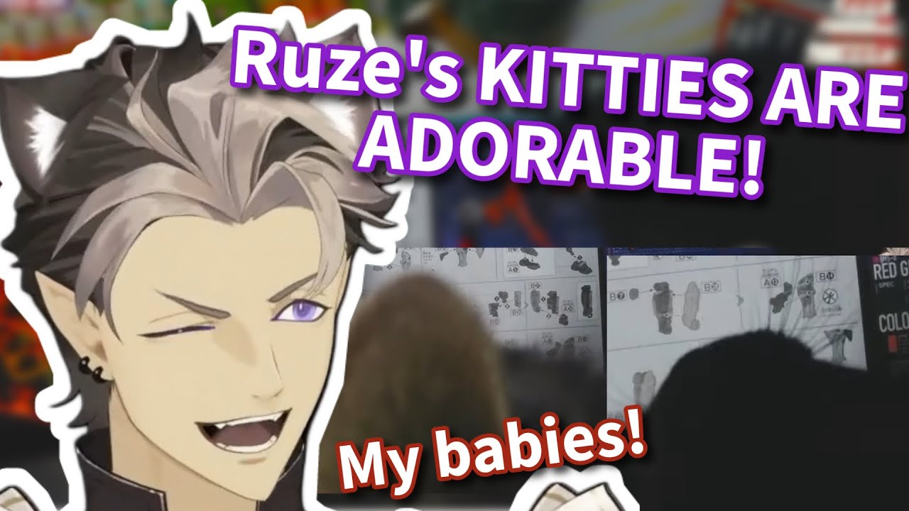 Ruze had BOTH OF HIS BABIES on STREAM!【Holostars EN | Crimzon Ruze】