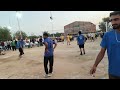 Coa chandgothi vs coa Hanumangarh volleyball inter college tournament 