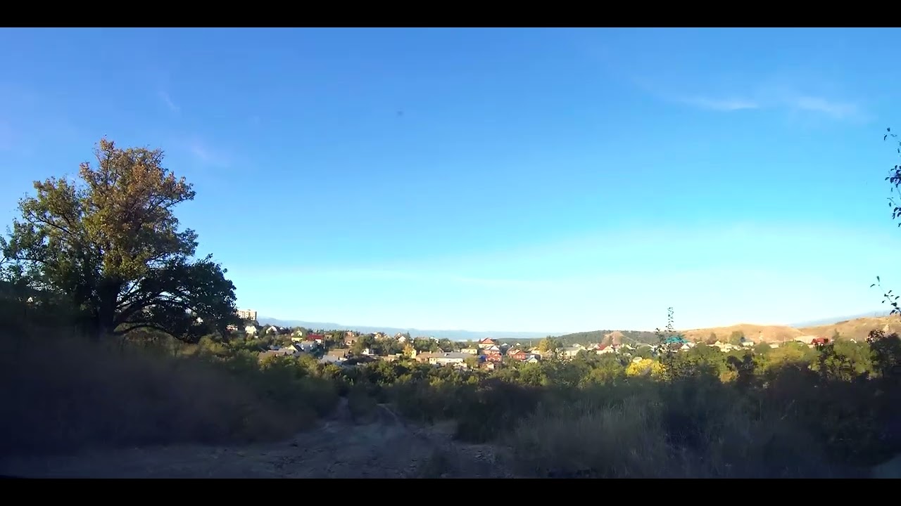 г. Вольск. Дорога через рощу от детской поликлиники до Северного. 11 ...