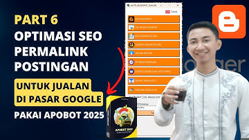 ✅ PART 6 - Tutorial OPTIMASI Permalink Postingan Agar SEO Friendly ke Google Auto Blogspot Jualan
