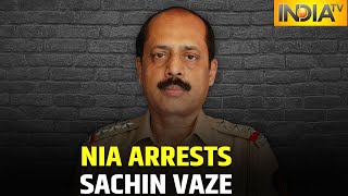 NIA Arrests Sachin Vaze For Role In Placing Explosives-Laden Car Near Mukesh Ambani's House