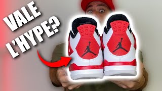 Air Jordan 4 Red Cement - Unboxing & Review ITA