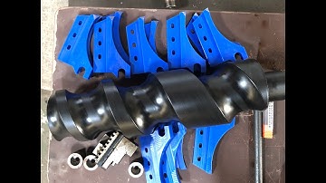 Phay cnc 4 trục trục vít chuyền chai