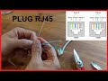 Comment cabler un plug rj45les couleurs de cablage a respecter 