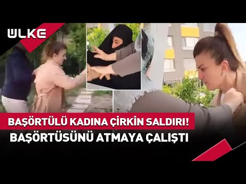 Ankara'da Başörtülü Kadınlara Çirkin Saldırı! #haber