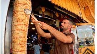 Street food in Mosul / kebab 1$ popular food / cheapest meal in Iraq Mosul