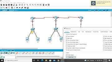 How to Show and Hide Device Model Labels, Device Name Labels and Port Labels in Cisco Packet Tracer