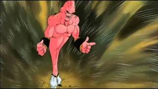 Super Buu goes down man's mouth