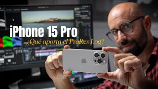 iPhone 15 Pro: una videocámara de bolsillo ¿Qué aporta el PRORES LOG? (+ BenQ Monitor SW272U)