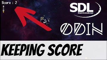 Keeping Score | Space Shooter Part 13 #sdl2 #gamedev #odinlang