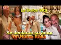 Gianluca Vacchi y Sharon Fonseca se juran amor y expresan sus deseos en la Fontana de Trevi en Roma