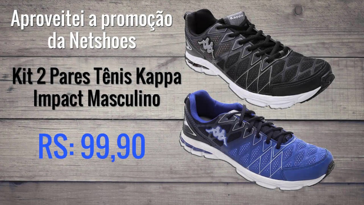 netshoes tenis 3 por 2