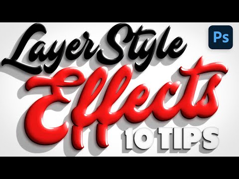 10 TIPS for Awesome Layer Style Effects in Photoshop!