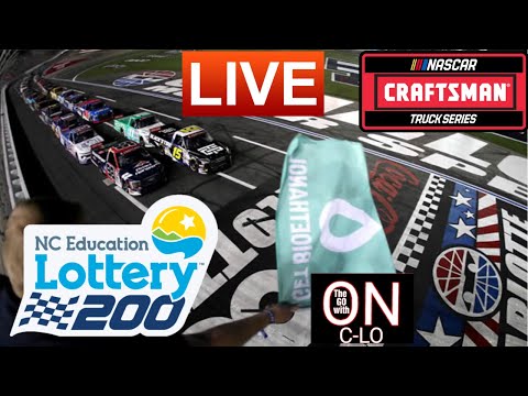 🔴North Carolina Education Lottery 200. Live Craftsman Truck Series Live Leaderboard and more!