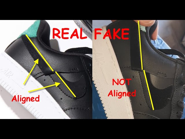 Nike Air Force 1 LXX real vs fake. How to spot fake Nike Air Force