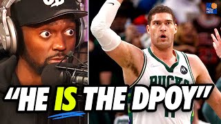 Bobby Portis Explains Why Brook Lopez Is DEFINITELY The Defensive Player Of The Year