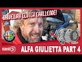 Part 4  alfa romeo giulietta driveway clutch replacement challenge  gearbox out and back in again