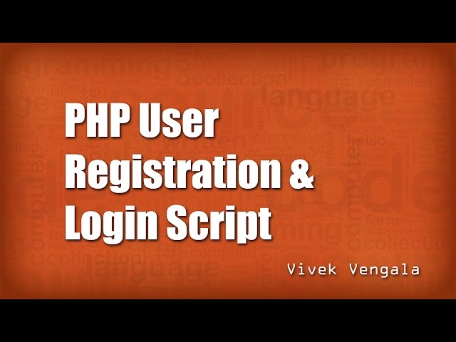 5 easy steps to create simple secure php login script free free php login template