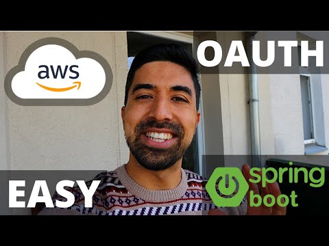 Learn AWS Cognito, authentication with Spring Boot made easy | Oauth 2.0