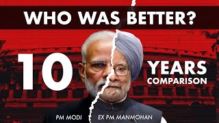 A Decade in Review: Contrasting Leadership - PM Modi vs. PM Manmohan Singh |Lok Sabha Elections 2024