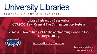Information CCJ 2002   Video 4   How to use the Catalog Update