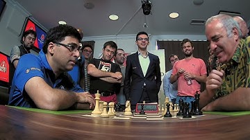 VISHY ANAND OFFER DRAW , GARRY KASPAROV ASK MAGNUS WHAT TO DO , MAGNUS REPLY