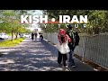 Peaceful Relaxing City Tour • IRAN KISH ISLAND 2022 4K City Tour, DOWNTOWN TOUR | جزیره کیش ایران