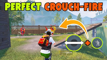 PERFECT CROUCH-FIRE | CROUCH AND FIRE JIGGLE GUIDE FOR CLOSE RANGE 🔥 (BGMI/ PUBGM)