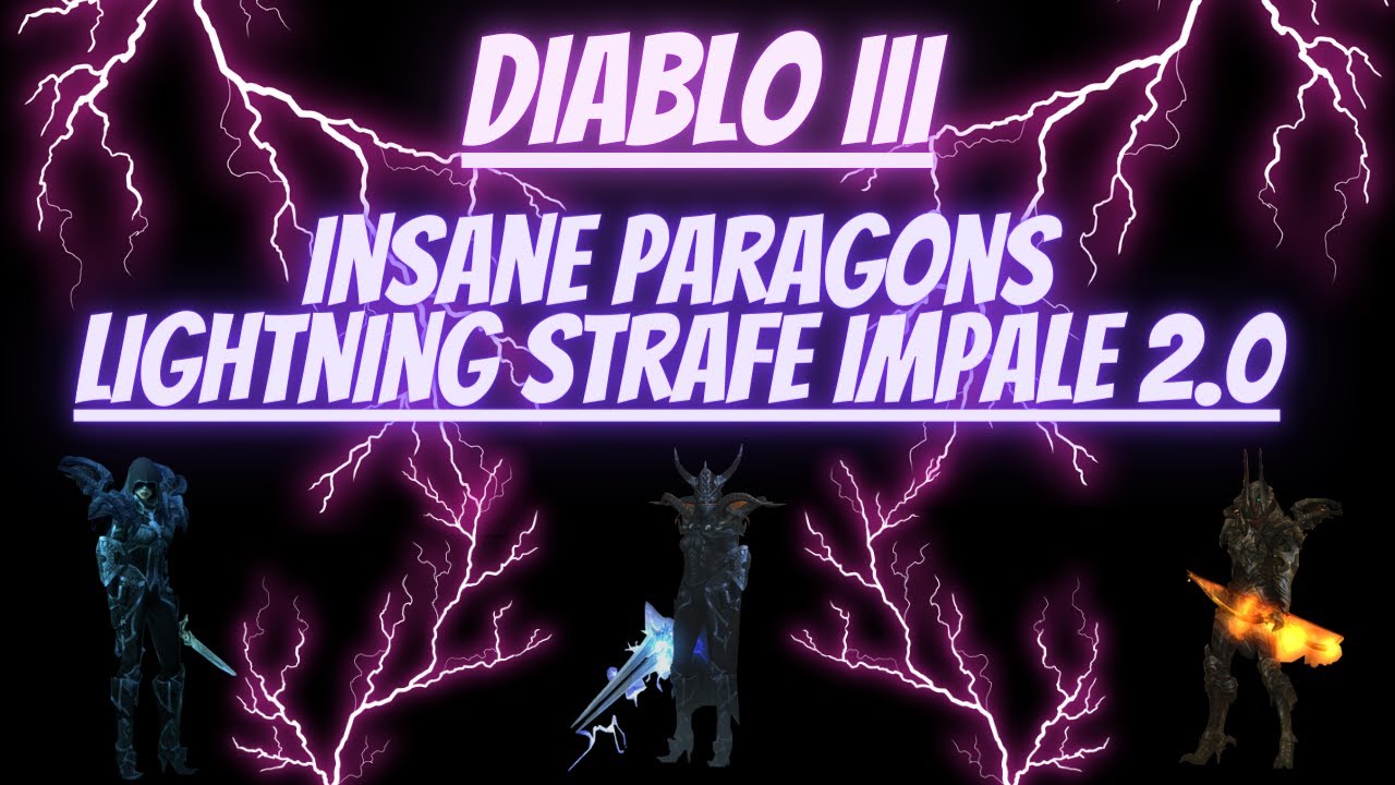 INSANE Lightning Strafe Impale Demon Hunter 2.0 Season 27 Diablo 3
