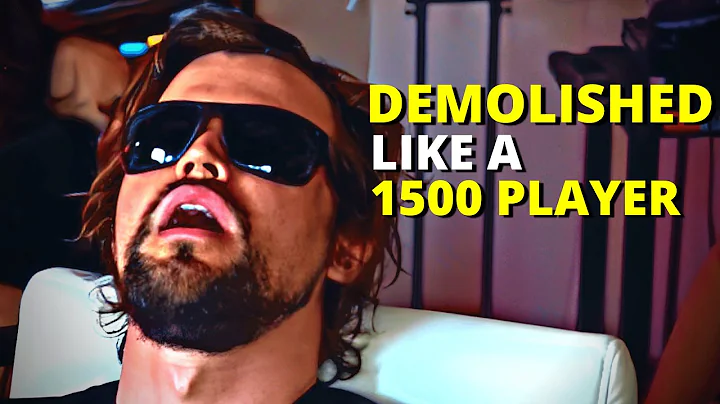 Magnus Carlsen gets UTTERLY OUTPLAYED by Super GM David Navara in Blitz