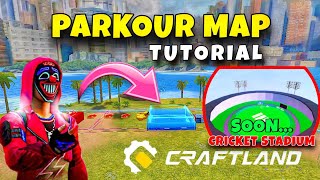 🤔 How To Make Parkour Craftland Map 📊 In ff | VIP GAMERS #freefire #craftland #craftlandtutorial screenshot 5