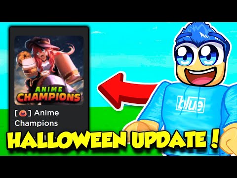 THE HALLOWEEN UPDATE IN ANIME CHAMPIONS SIMULATOR IS AMAZING!