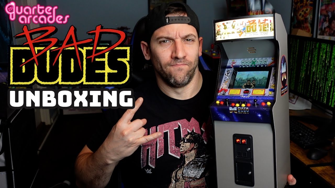 Bad Dudes Quarter Arcades Unboxing | Sub-Par Unboxings - YouTube