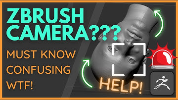 🦜ZBrush - Camera Controls and Practice (How to Master)