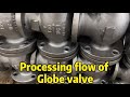 During the production of stop valve, for the process of valve seat sealing grinding