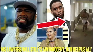 50 Cent REACTS To Diddy Hitting Cassie In 2016 CNN Surveillance Hotel Video