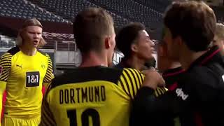 "Que Pasa?", "Que Pasa?" Erling Haaland Rage in Frankfurt Game😂😂