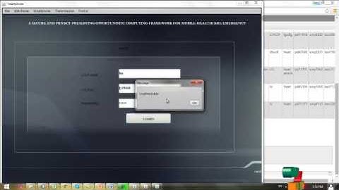 Final Year Projects | A Secure and Privacy-Preserving Opportunistic Computing Framework