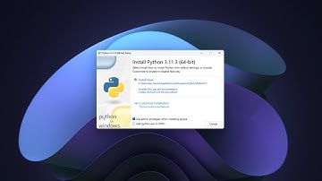 How to Install Python 3.11.3 on Windows 11