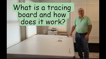 What is a tracing board and how does it work?