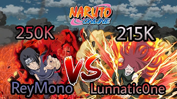 NARUTO ONLINE | SPACE TIME TEMPORADA 10 FINAL| S1- ReyMono VS S1 - Lunnatic0ne