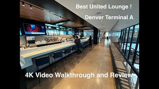 Lounge Review: United Denver Terminal A