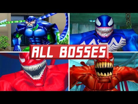 Spider-Man PS1: (All Bosses)