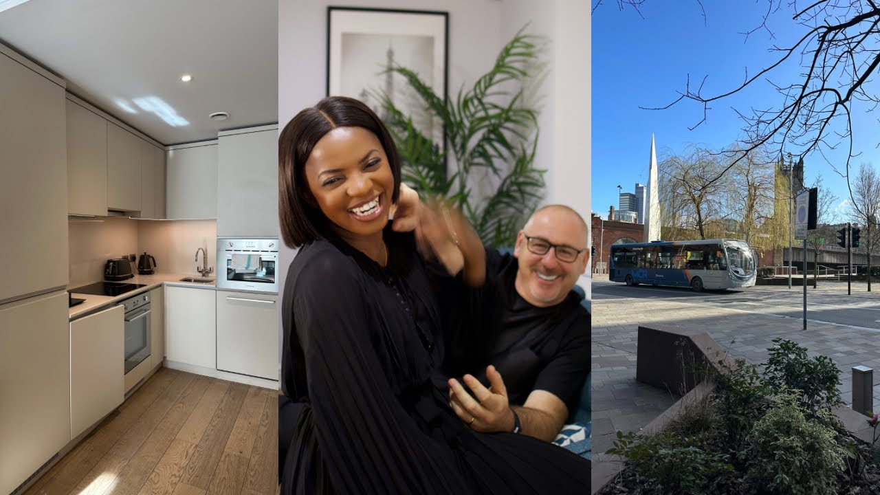 LIVING IN UK MANCHESTER APARTMENT TOUR TOOK MY HUSBAND ON AN ALL