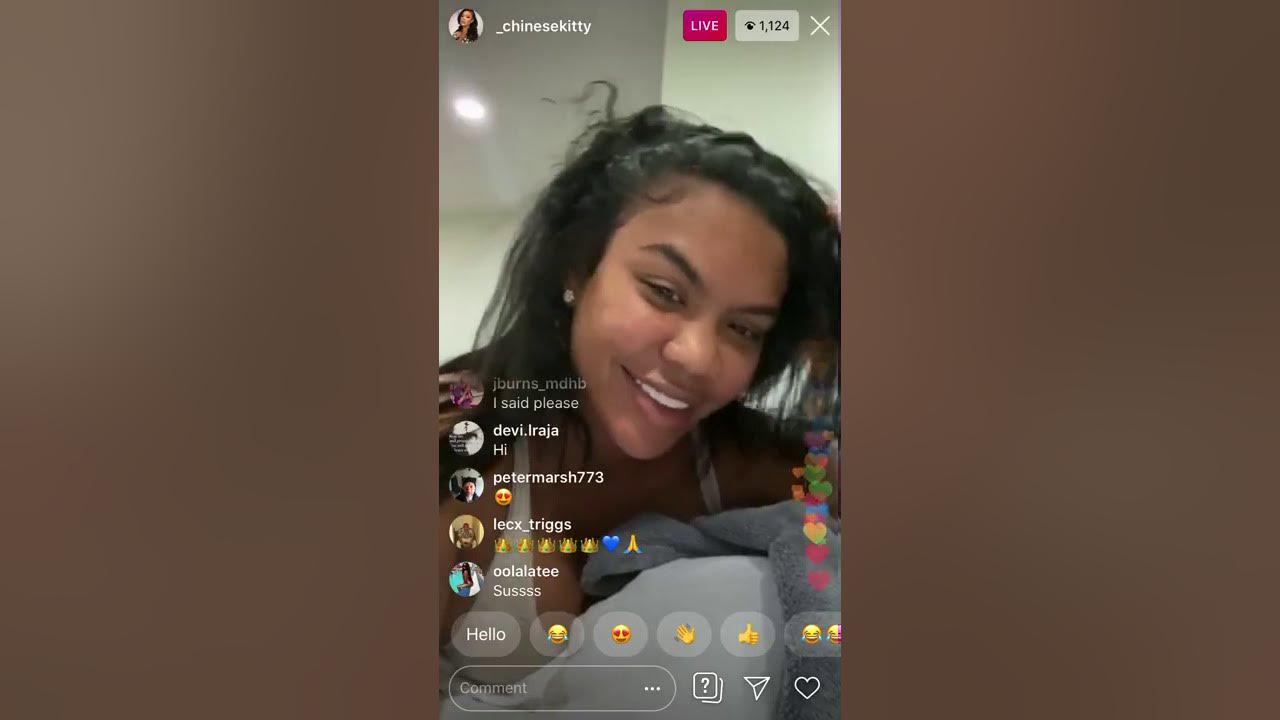 Chinese Kitty IG Live!!! 29/1/2020 YouTube Chinese Kitty IG Live!!! 29/1/2020 YouTube