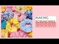 MAKING SCRUNCHIES | Cin DIY