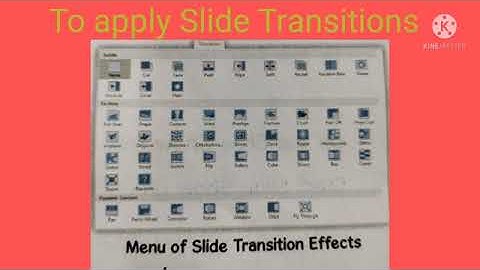 Std : 7. Sub : Computer. Ls.no.10. Slide Transitions